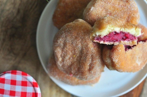 Berry Filled Doughnuts