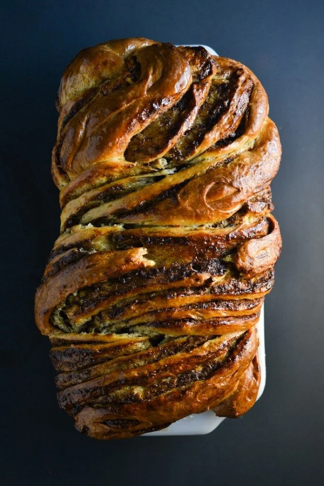 Cardamom Brioche Loaf