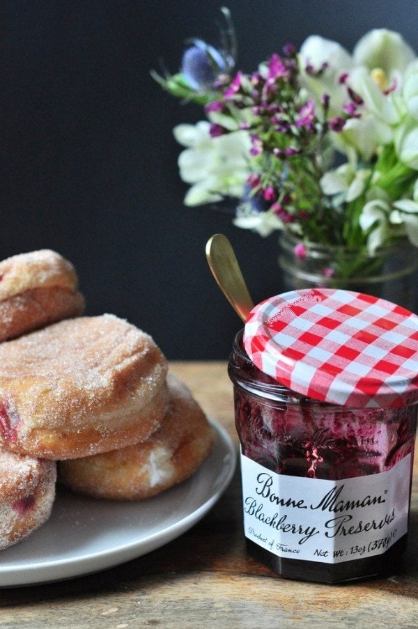 Berry Filled Doughnuts