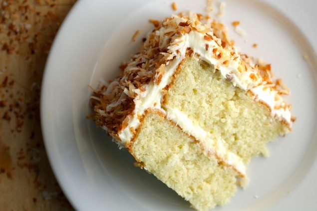 Coconut Cream Cheese Cake