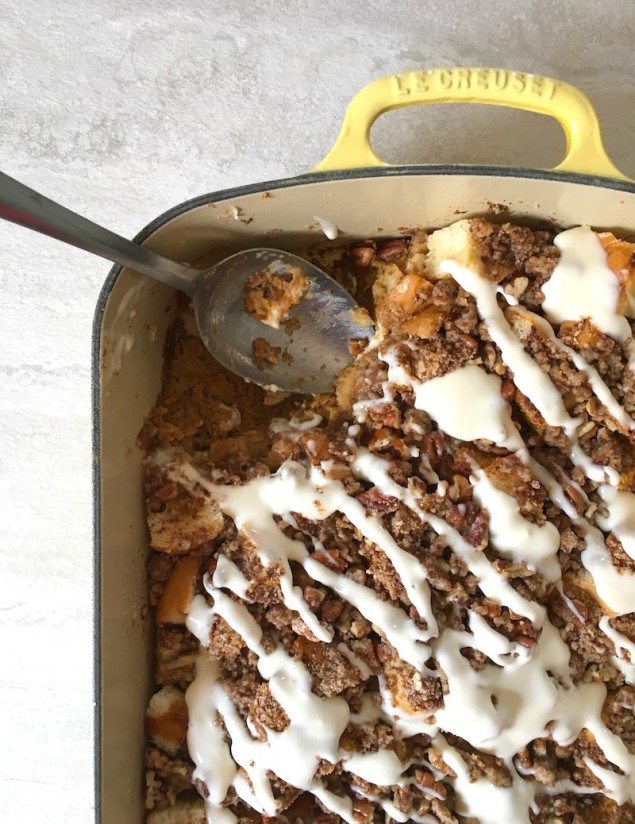 Baked Carrot Cake French Toast