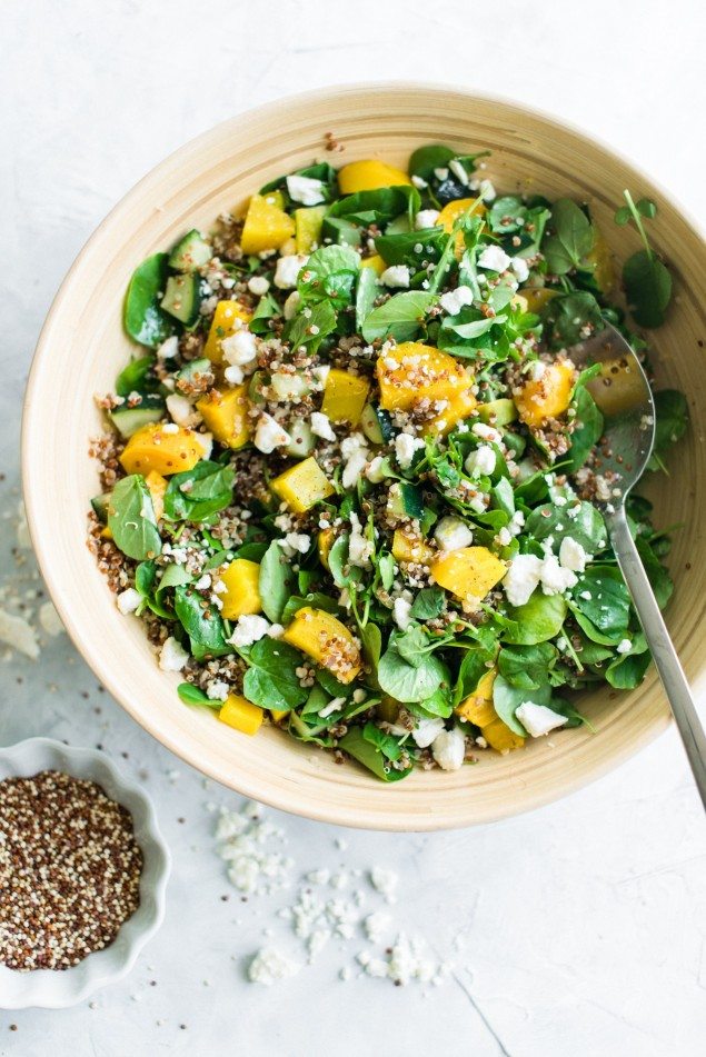 Golden Beet and Quinoa Watercress Salad