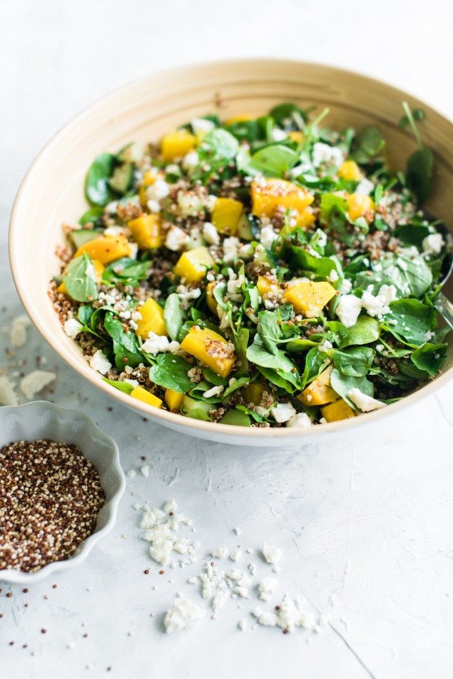 Golden Beet and Quinoa Watercress Salad
