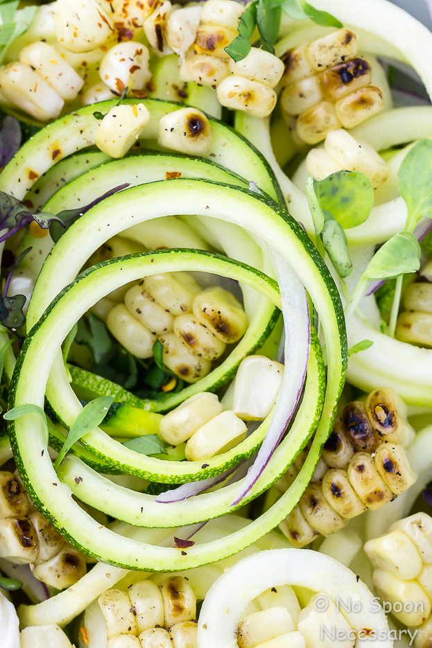 National Pinot Grigio Day: Summer Zucchini and Burrata Salad