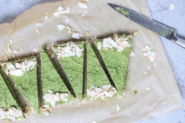 Vegan: No-Bake Matcha Coconut Cream Pie