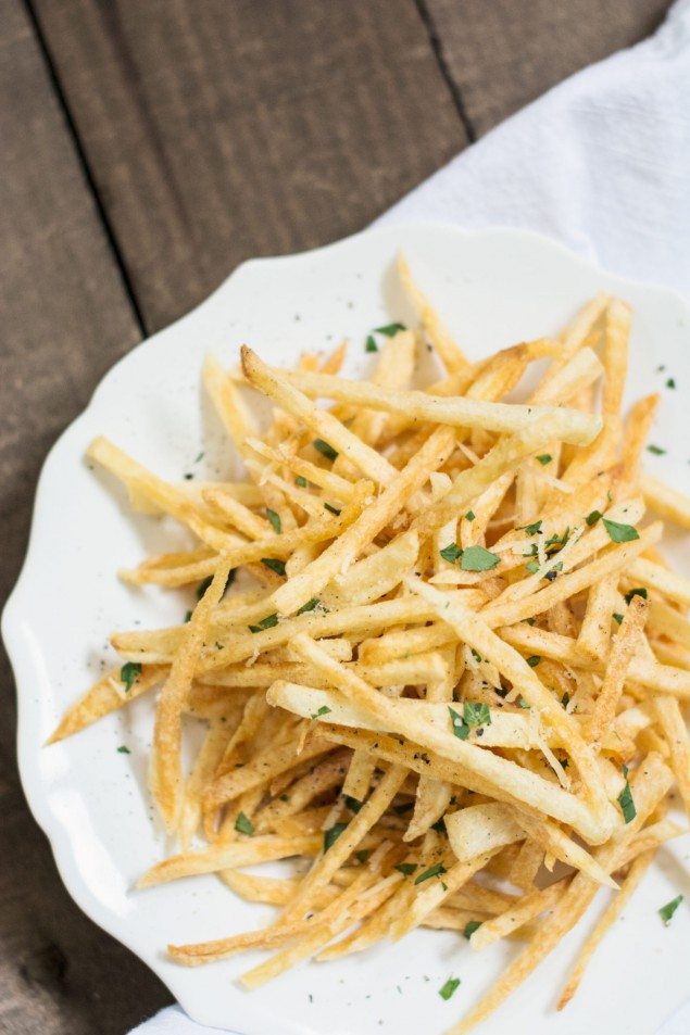 Homemade Shoestring Fries