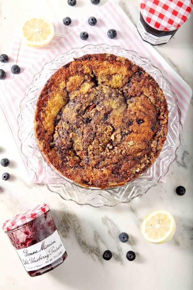 Blueberry Lemon Coffee Cake