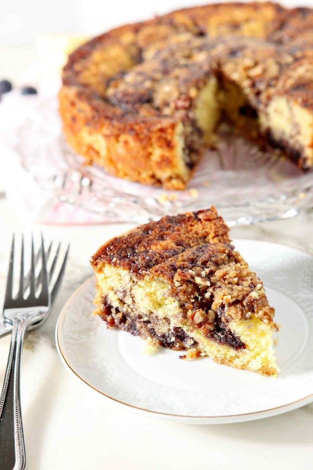 Blueberry Lemon Coffee Cake