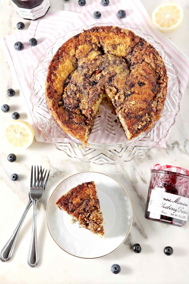 Blueberry Lemon Coffee Cake