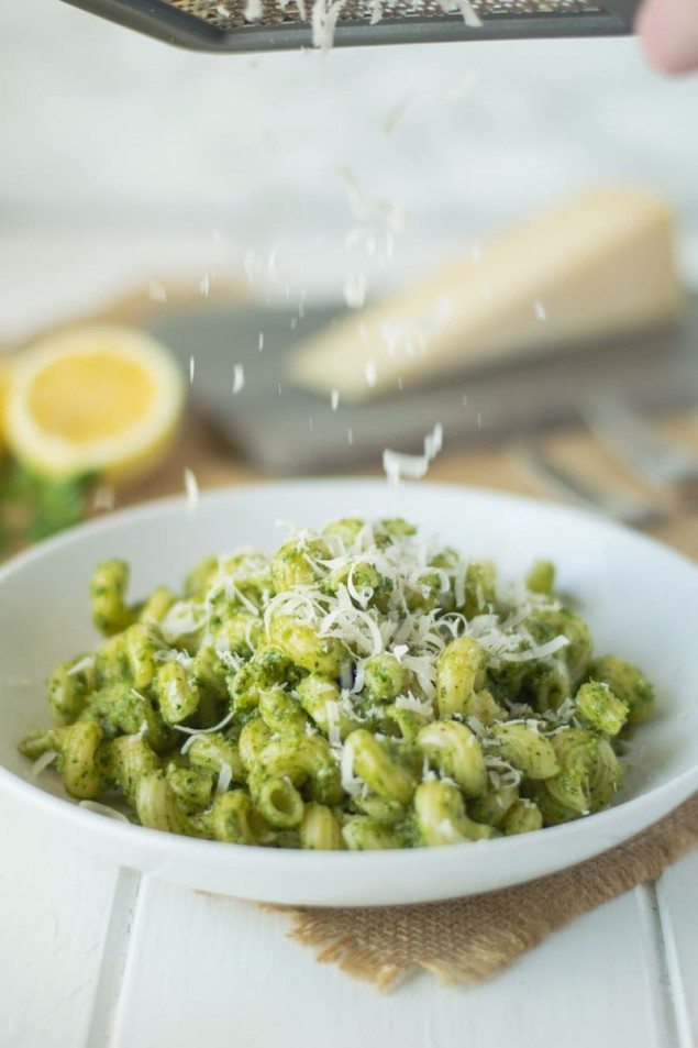 Lemon and Watercress Pesto Pasta