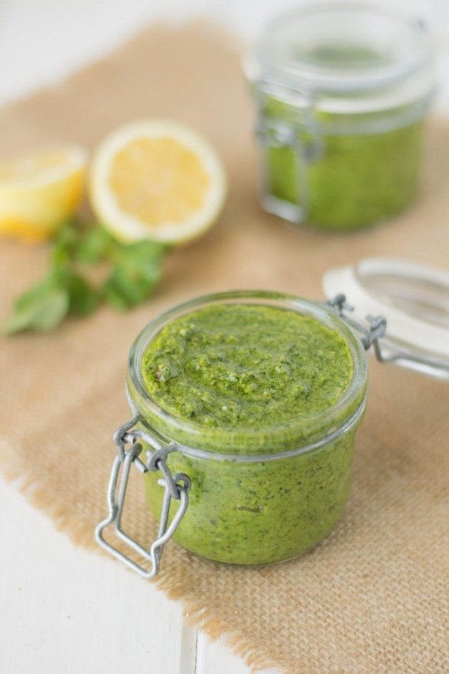 Lemon and Watercress Pesto Pasta