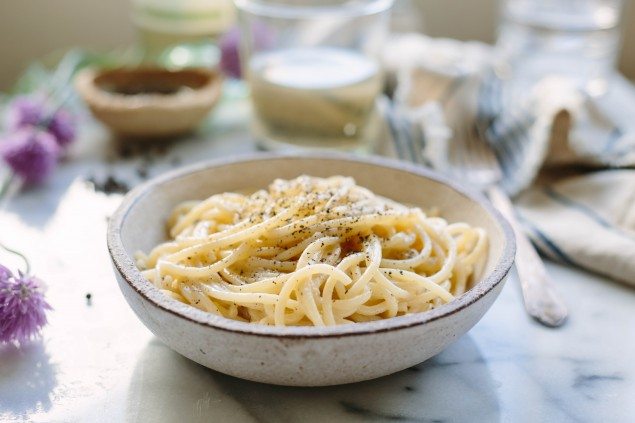 National Pinot Grigio Day: Classic Cacio e Pepe