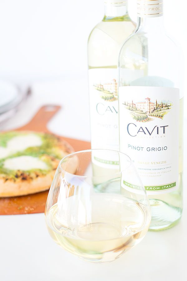 National Pinot Grigio Day: Spring Pea and Burrata Pesto Pizza