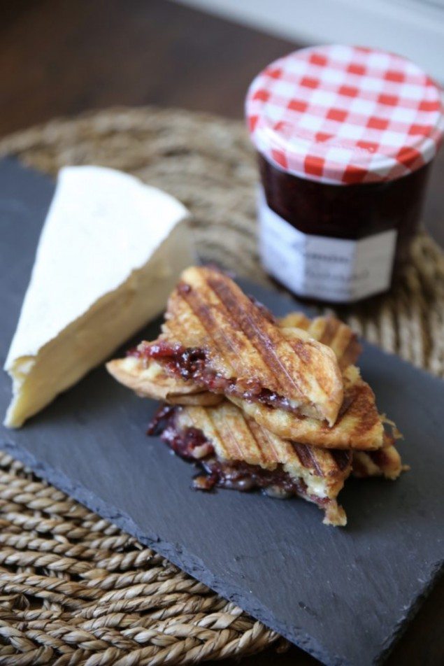 Raspberry Preserves Panini