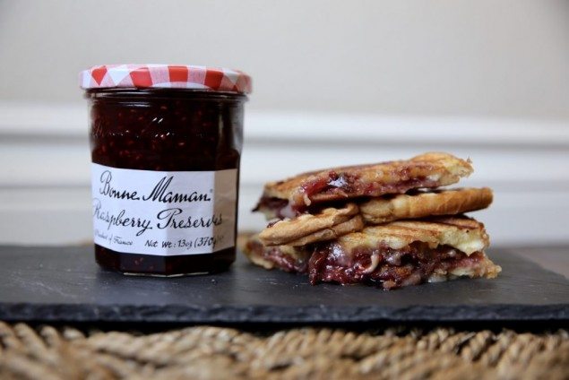 Raspberry Preserves Panini