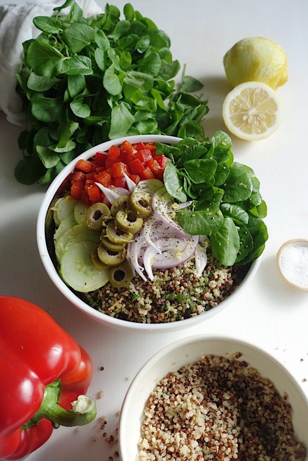 Watercress Mediterranean Bowl