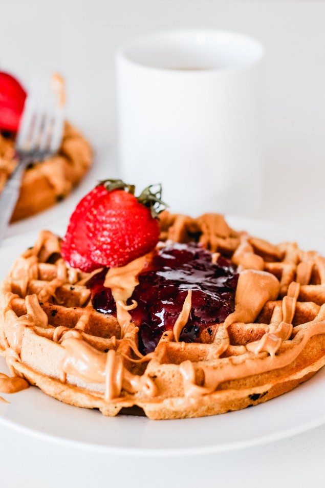 PB & J Waffles