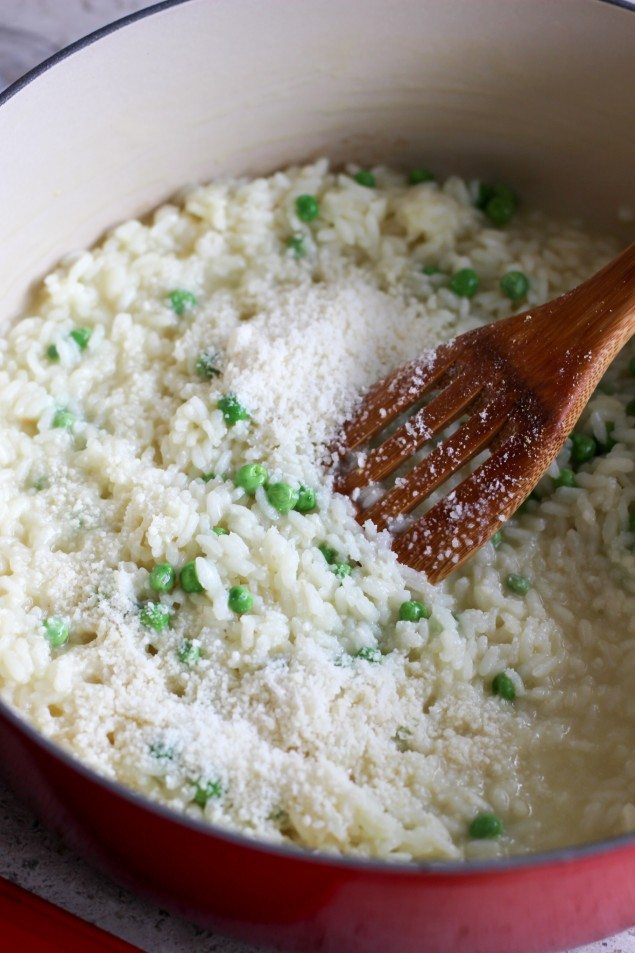National Pinot Grigio Day: Spring Vegetable Risotto