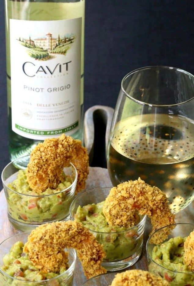 National Pinot Grigio Day: Crunchy Taco Shrimp