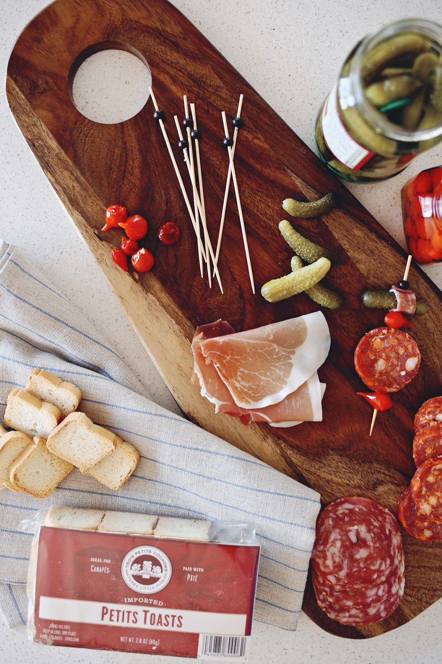 A Portable Charcuterie Picnic