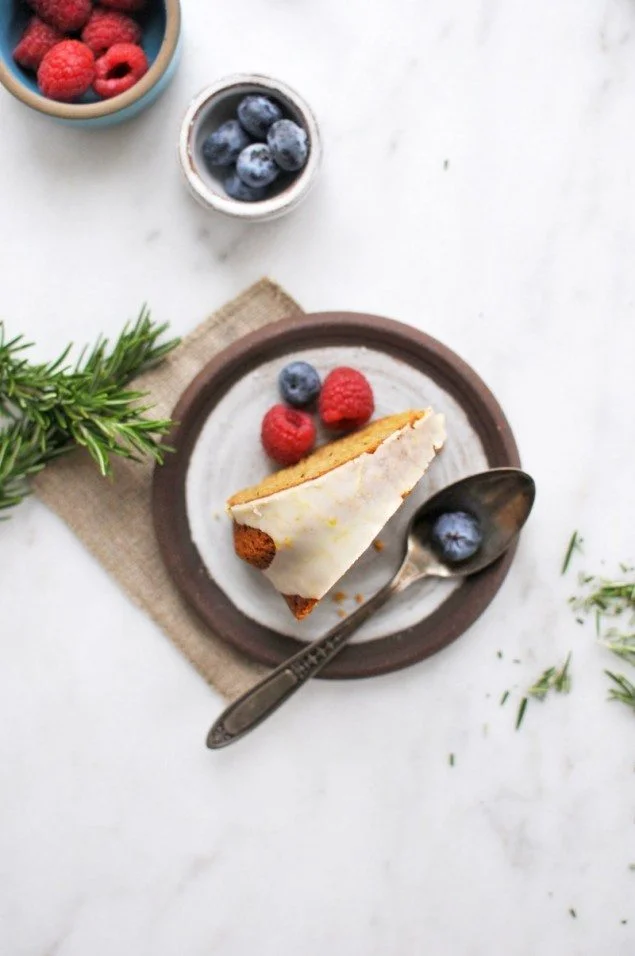 Gluten Free Rosemary Olive Oil Cake