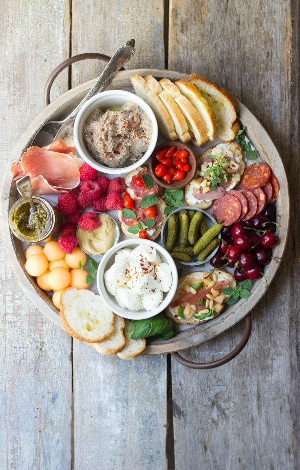 When It's Too Hot to Cook: Summer Charcuterie Board