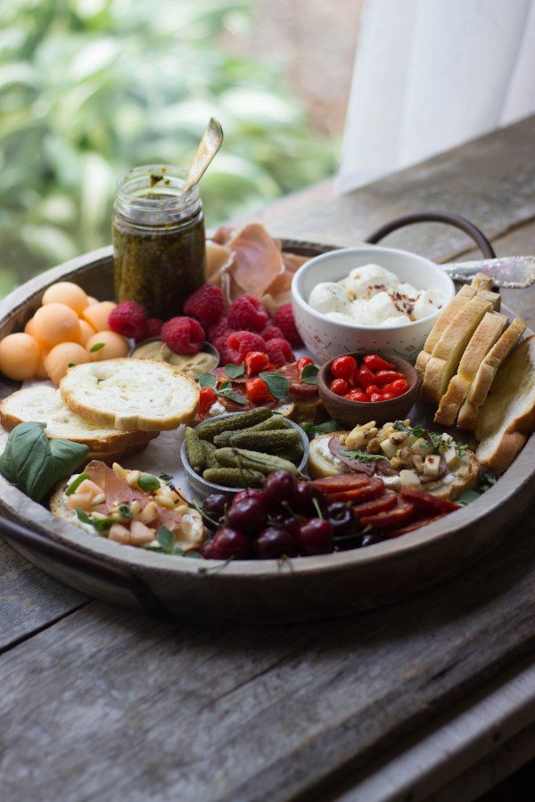 When It's Too Hot to Cook: Summer Charcuterie Board