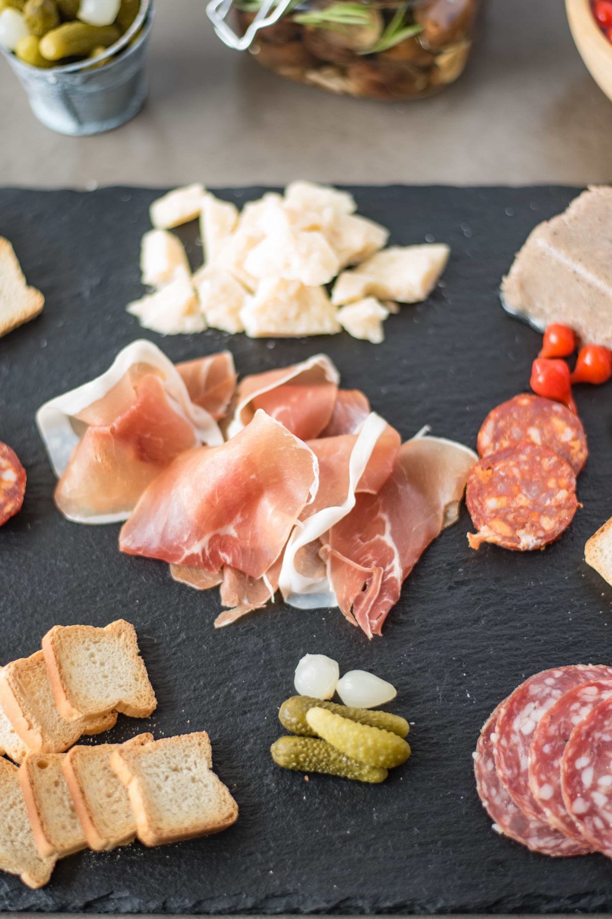 Charcuterie Board Must-Have: Herb and Garlic Marinated Mushrooms