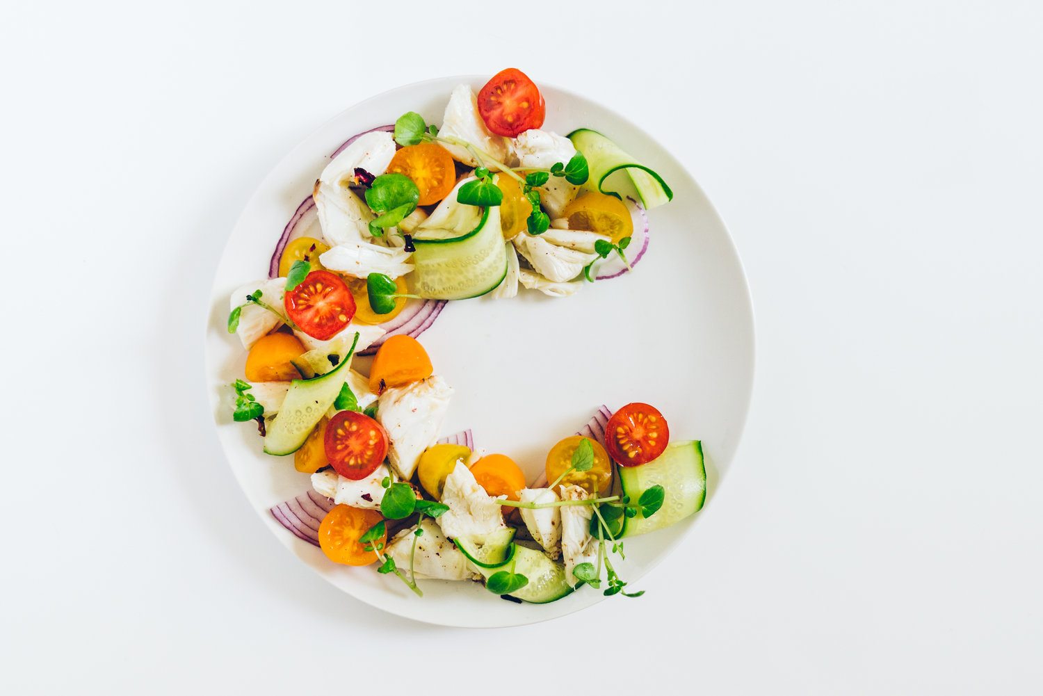 Summer Tomato and Crab Salad