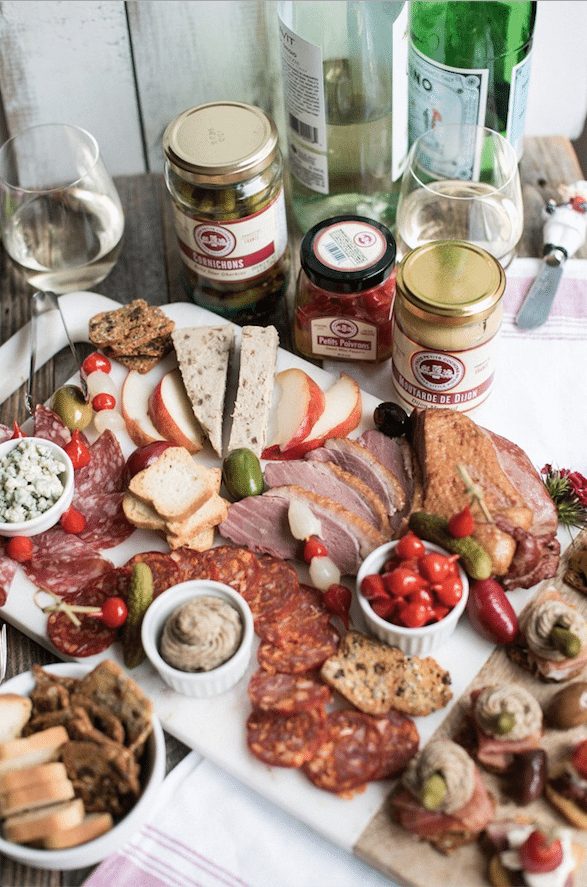 A Summer Rooftop Charcuterie Board