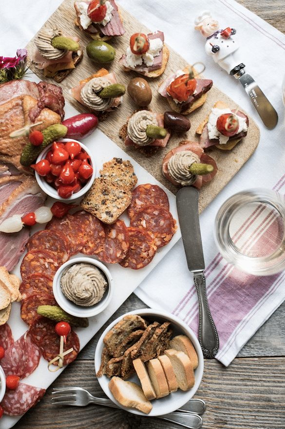 A Summer Rooftop Charcuterie Board
