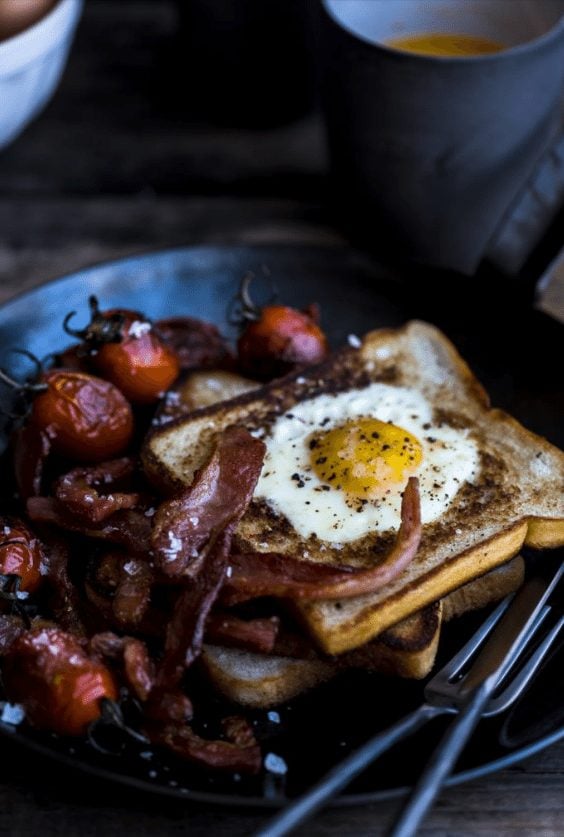 Gourmet Egg Toastie