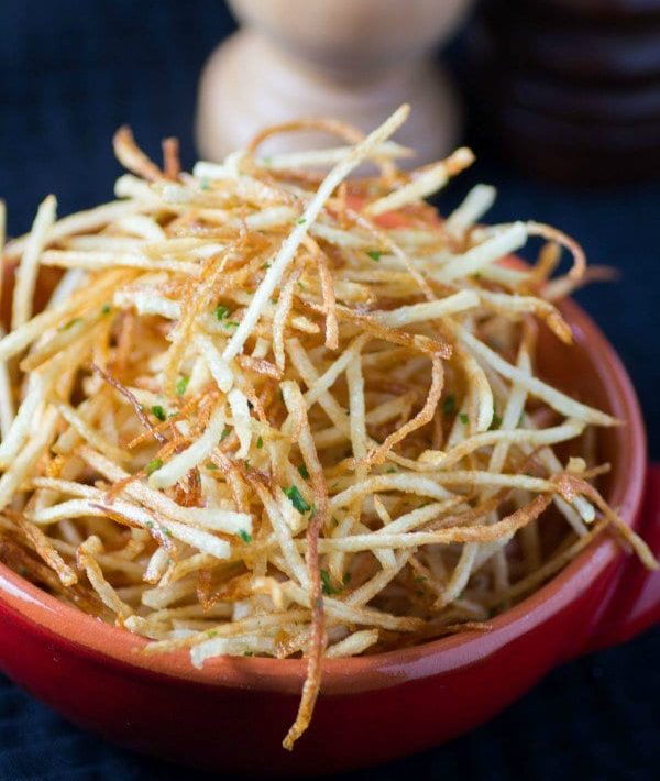 Homemade Shoestring Fries