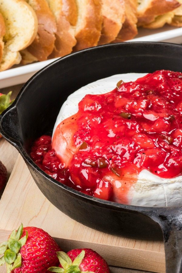 Spicy Strawberry Brie