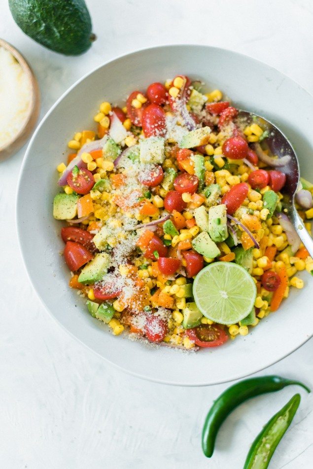 Summer Corn and Avocado Salad