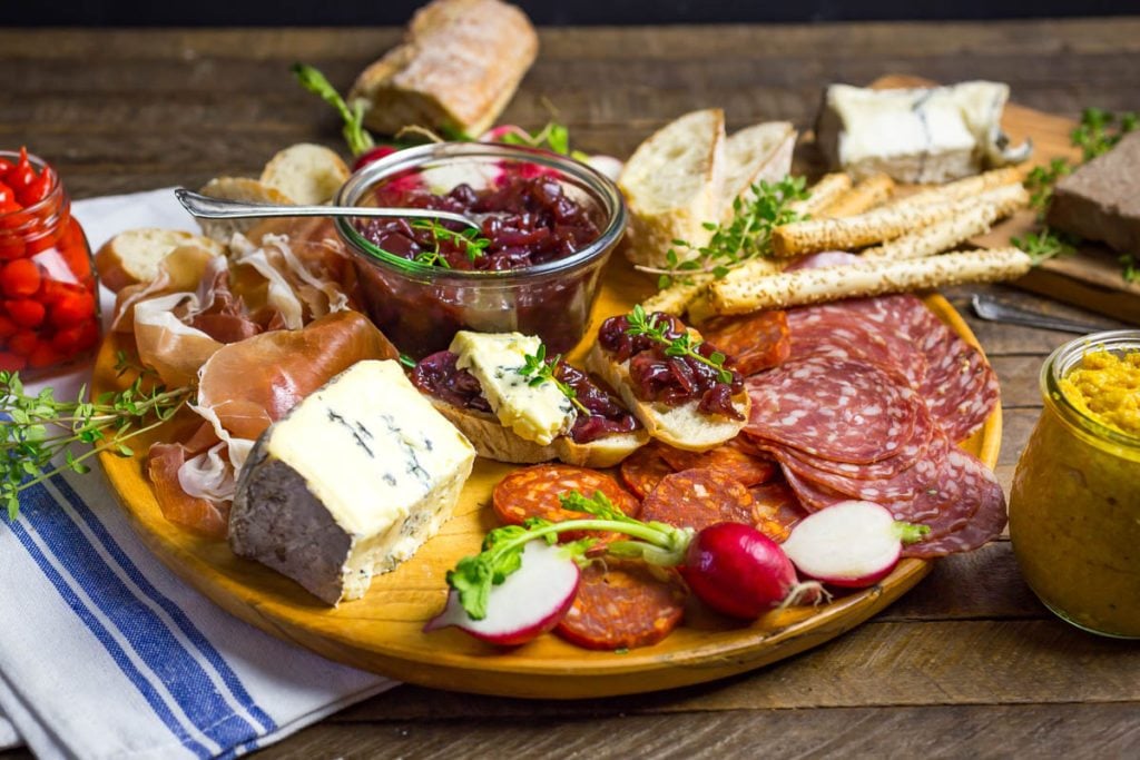 Picnic Charcuterie Board, Picnic Platter