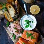 Vodka Cured Salmon