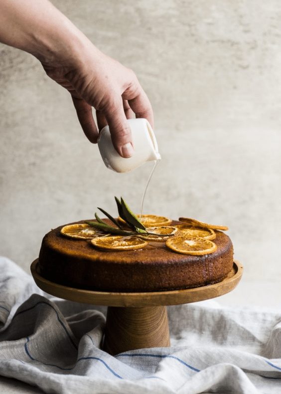 Orange Polenta Cake