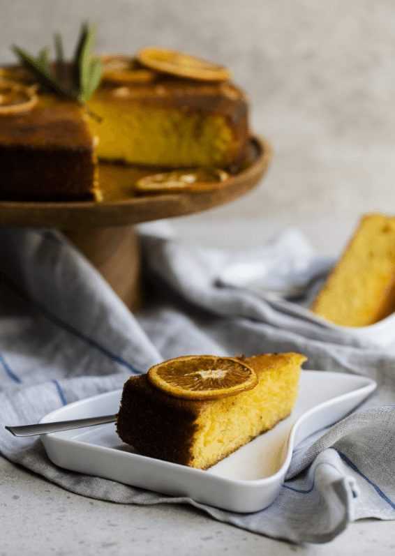 Orange Polenta Cake