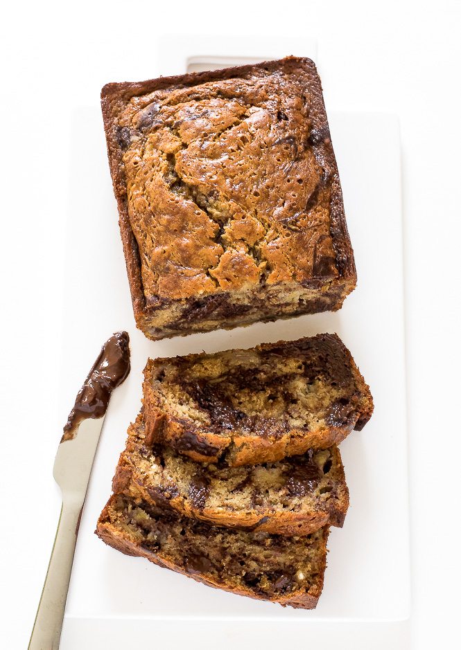 Chocolate Marble Banana Bread