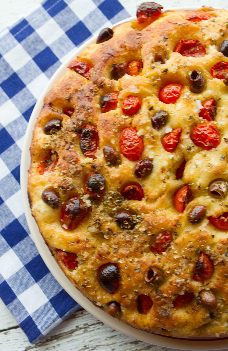 Focaccia from Bari, Italy