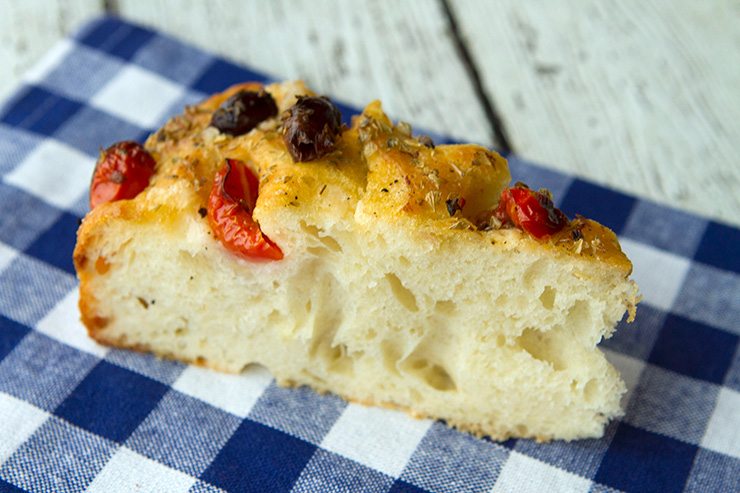 Focaccia from Bari, Italy