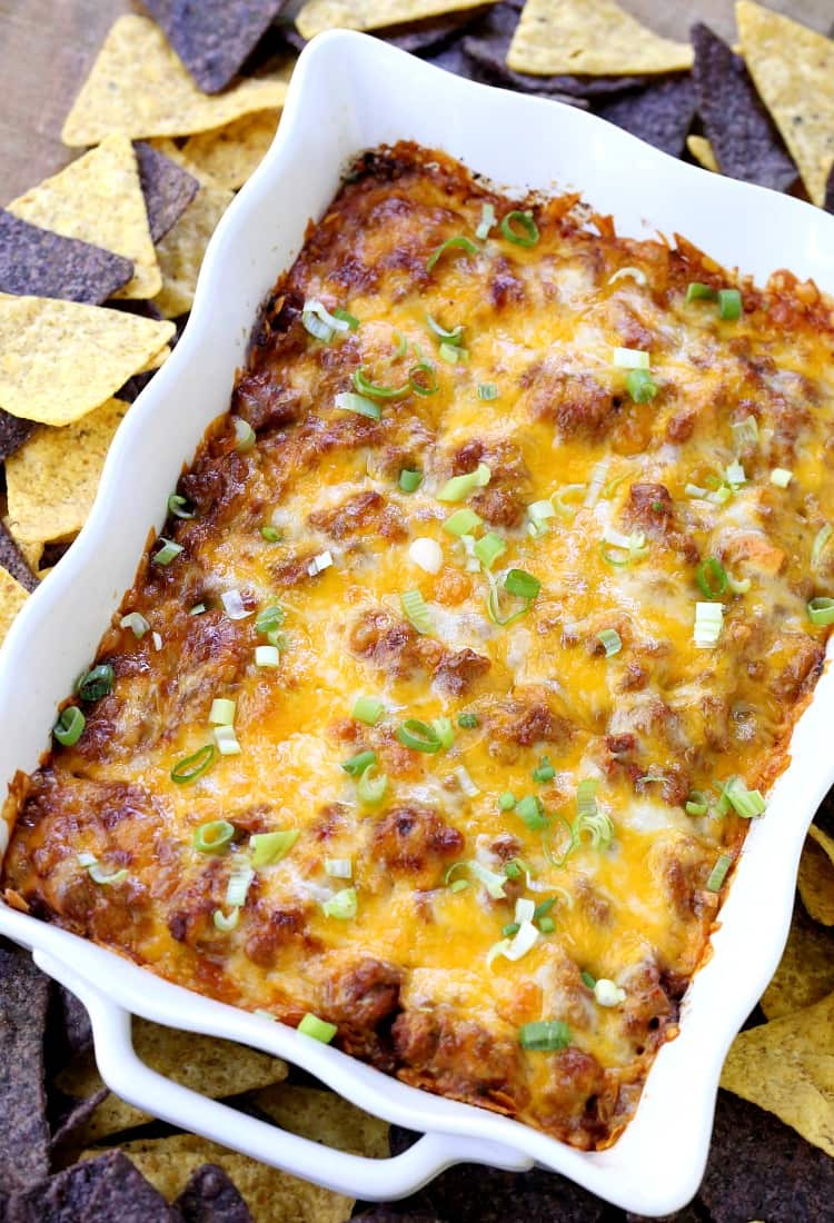 Burrito Layered Dip