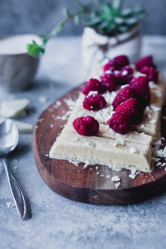 Mascarpone White Chocolate Cappuccino Semifreddo