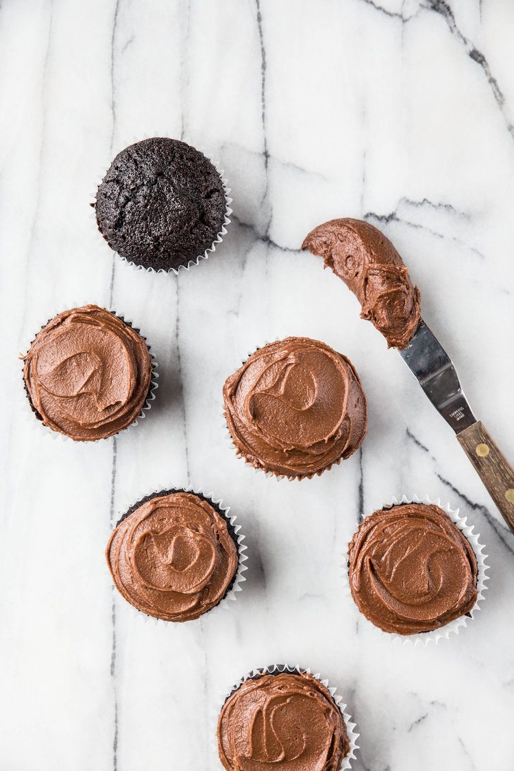 Ultimate Chocolate Frosting and Cupcakes