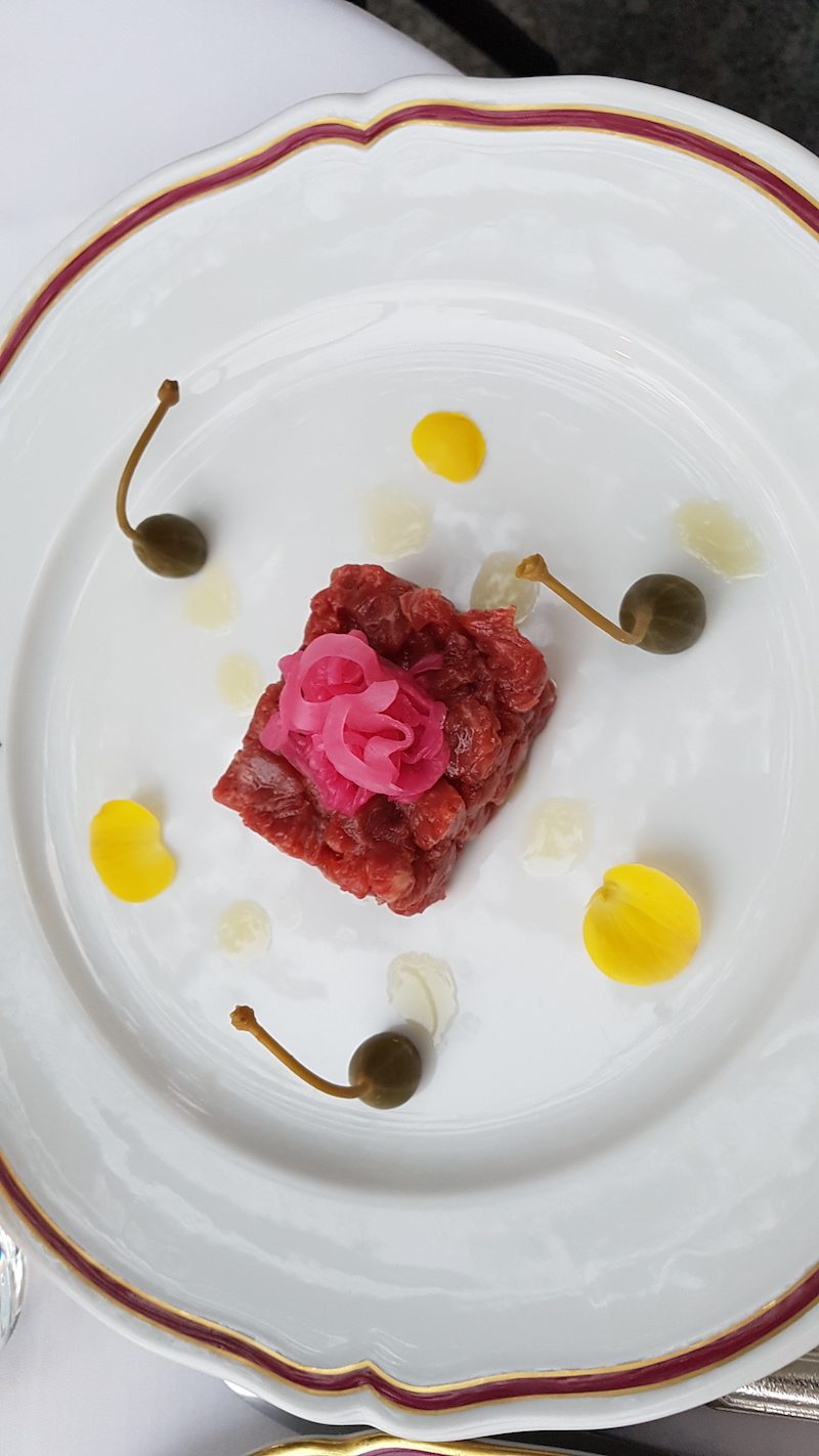 Beef Tartare from Restaurant Raimondi, Lake Como, Italy