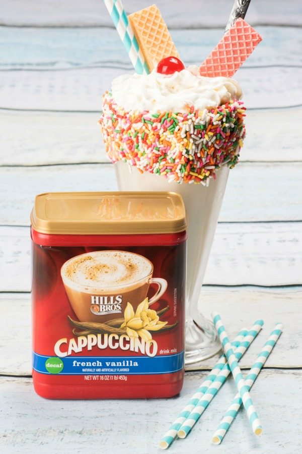 Vanilla Cappuccino Milkshake
