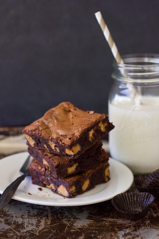 Gluten Free: Flourless Peanut Butter Brownies