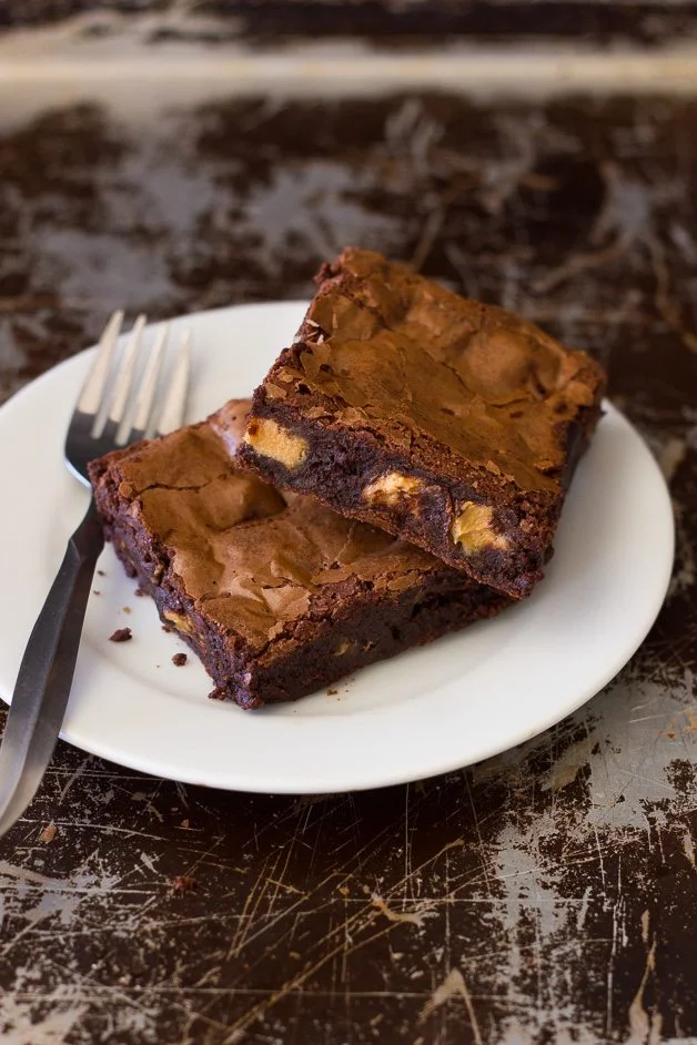 Gluten Free: Flourless Peanut Butter Brownies