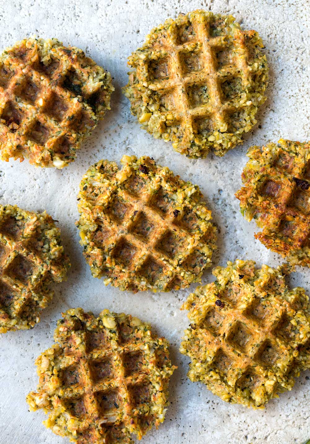 Falafel Waffles